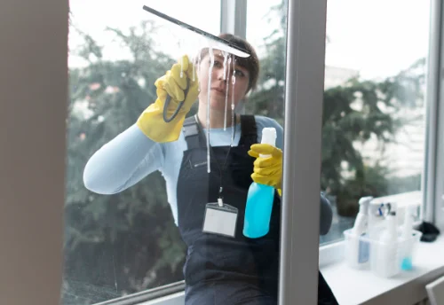 Nettoyage de vitres intérieures et extérieures à Chalmoux